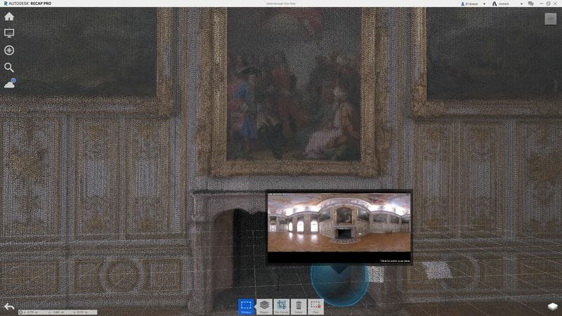 Autodesk Recap Pro, registrierung der BLK360 Daten