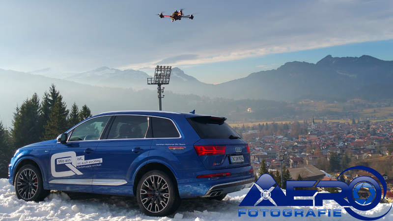 360 grad video drohne luftaufnahmen luftbilder produktion aerofotografie aerial drone audi