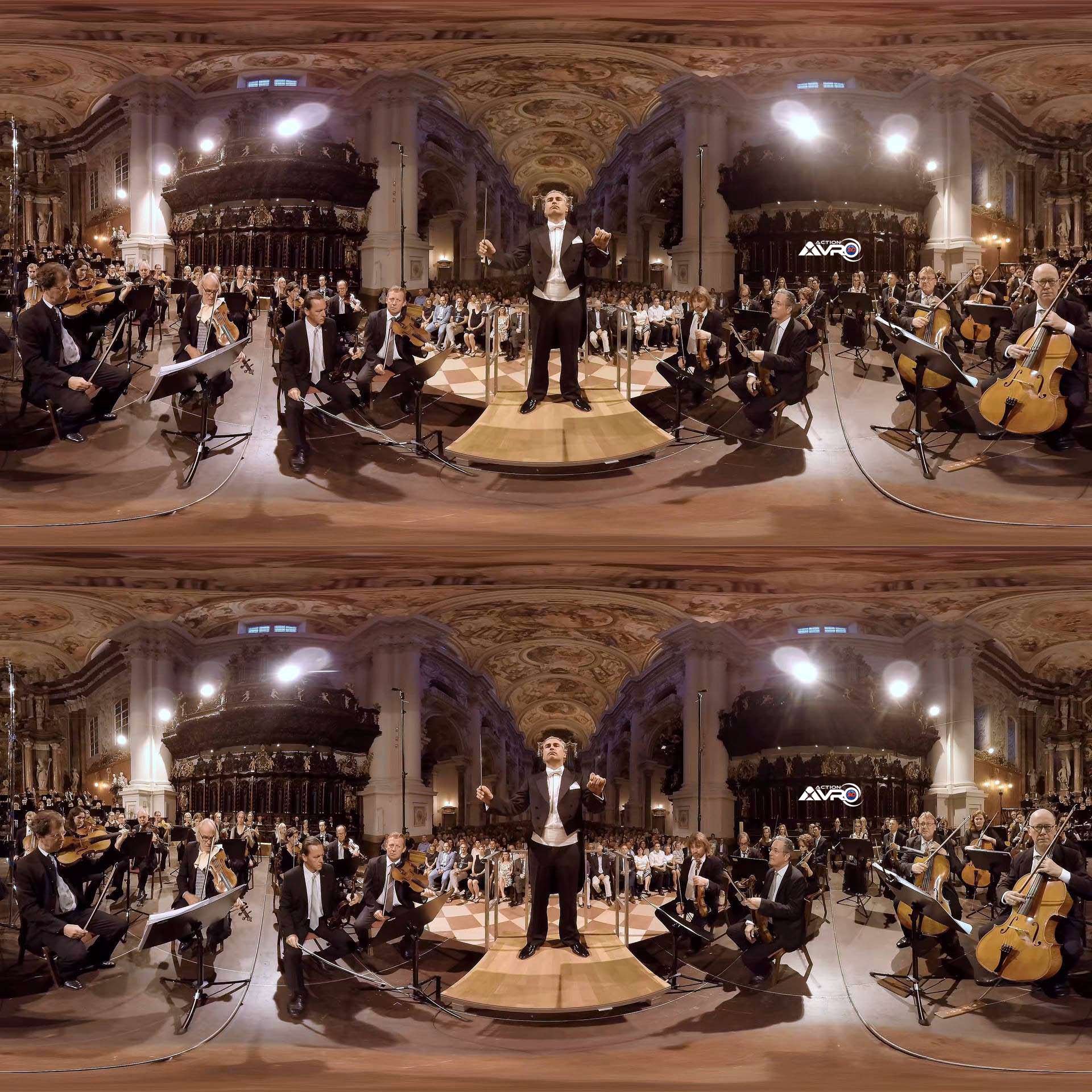 Bruckner Symphonie #5 Remy Ballot 3D 360 Video Aufnahme spatial ambisonic ambeo audio www.aerofotografie.de